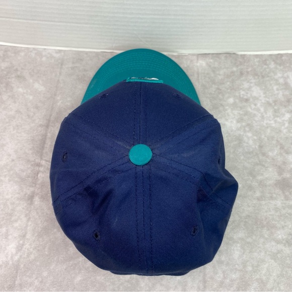 Vintage Seattle Mariners Hat Adult Navy Snapback MLB Baseball Outdoor Cap OFSM - Picture 10 of 12